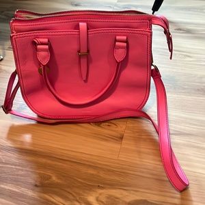 Like New Hot Pink Fossil Bag